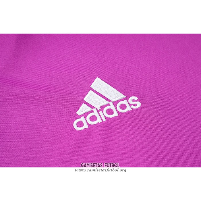 Chandal del Real Madrid Manga Corta 2022/2023 Purpura - Pantalon Corto